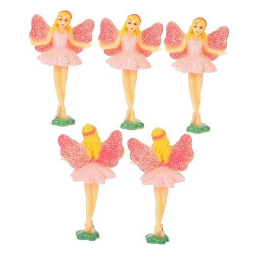 Cabilock 5er-Box Zubehör Für Spieluhren Ballettpuppe Musik Tanzende Figur Prinzessin Puppe Figur Puppendekor Tänzerpuppe Balletttänzerin Puppe Tanzende Mädchenpuppe Puppenprinzessin Abs von Cabilock