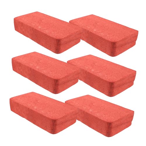 Cabilock 6 Stück Movie Requisite Ziegel Ziegel Miniatur Aus Rotem Backstein Zaubertricks Konstruktionsspielzeug Handgemachter Spielzeugstein Jumbo-bausteine Hellbraun Schaum Cabilock 6 Stück Movie Requisite Ziegel Ziegel Miniatur Aus Rotem Backstein Zaubertricks Konstruktionsspielzeug Handgemachter Spielzeugstein Jumbo-bausteine Hellbraun Schaum von Cabilock