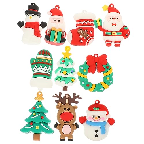 Cabilock 8 Sätze Kuchen Backen Dekoration Weihnachten Tafelaufsätze Für Esstisch Weihnachtsdekorationen Ornamente Für Weihnachtsbaum Tischdekoration Weihnachtsbaum Ornament 10 Stück * 8 von Cabilock