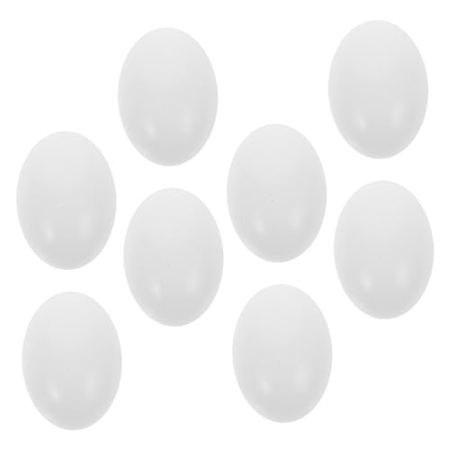 Cabilock 8 Stück Teiliges Künstliche Holz Eier für DIY Bastelbedarf und Osterdekoration Glatte Oberfläche für Kreative Projekte und Festliche Anlässe Cabilock 8 Stück Teiliges Künstliche Holz Eier für DIY Bastelbedarf und Osterdekoration Glatte Oberfläche für Kreative Projekte und Festliche Anlässe von Cabilock