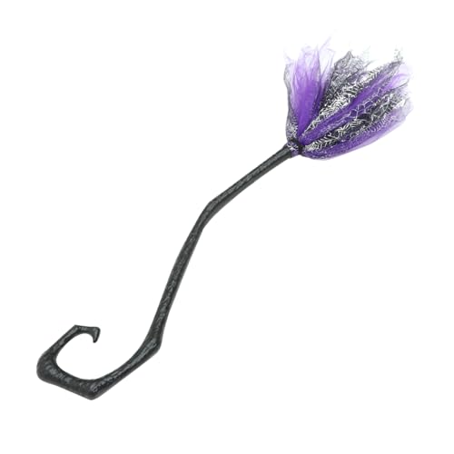 Cabilock Abnehmbarer Plastik Hexenbesen für Halloween Cosplay Party Dekoration Flexibles Design Komfortabler Griff für Kostüm Accessoire und Festtagsdeko Cabilock Abnehmbarer Plastik Hexenbesen für Halloween Cosplay Party Dekoration Flexibles Design Komfortabler Griff für Kostüm Accessoire und Festtagsdeko von Cabilock