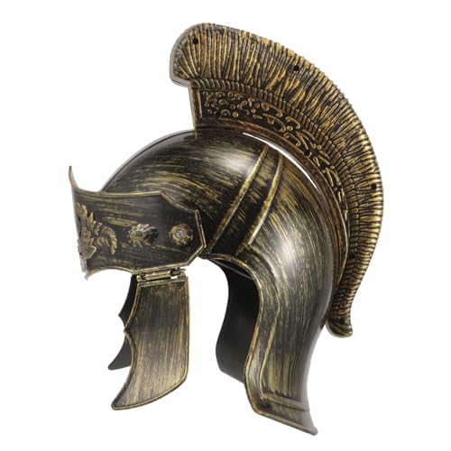 Cabilock Antiker Römischer Helm Kostüm Gladiatorenhelme Spartanisch Römische Helme Mantel Dinosaurierkostüm Hut Helm Alien-kostüm Soldatenkostüm Sensenmann Cosplay Dekorativ Plastik von Cabilock