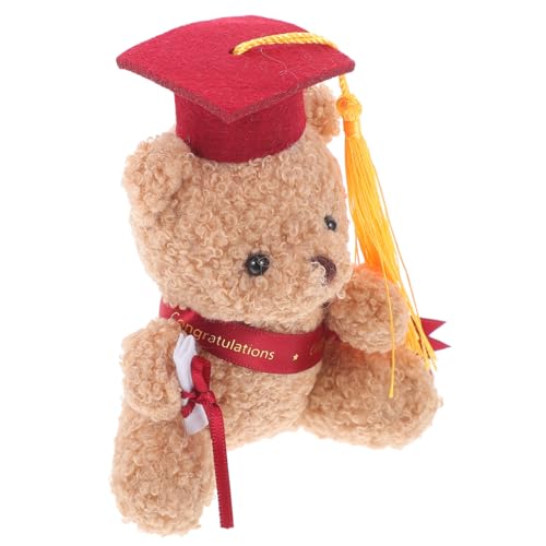 Cabilock Arzt Hut Puppe tragen Bären Abschluss vorhanden Abschluss Bär Dekore für Absolventen Abschlussbär vorhanden Diplom-Bär Vorschulabschlussbär Plüsch rot Cabilock Arzt Hut Puppe tragen Bären Abschluss vorhanden Abschluss Bär Dekore für Absolventen Abschlussbär vorhanden Diplom-Bär Vorschulabschlussbär Plüsch rot von Cabilock