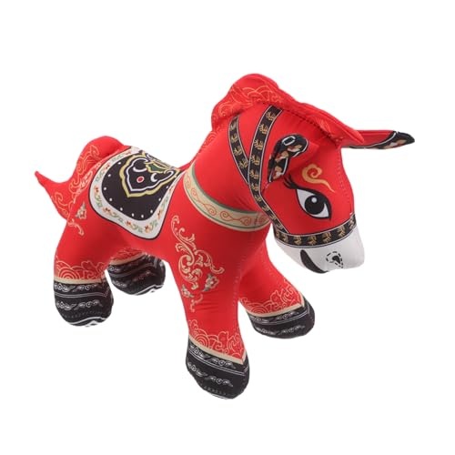 Cabilock Plüschpferd Aus Plüsch Pferdeplüschtiere Für Junge Mädchen Chinesisches Tierkreiszeichen Stofftier Zum Schmusen Pferdefiguren Zum Neujahr Plüschpferd Als Maskottchen Cabilock Plüschpferd Aus Plüsch Pferdeplüschtiere Für Junge Mädchen Chinesisches Tierkreiszeichen Stofftier Zum Schmusen Pferdefiguren Zum Neujahr Plüschpferd Als Maskottchen von Cabilock