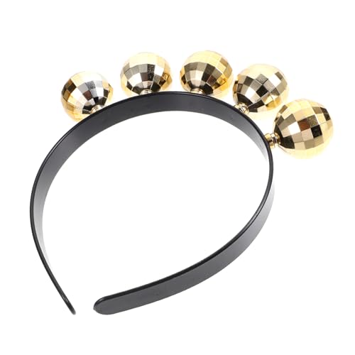 Cabilock Disco Ball Haarschmuck Stirnband Für Partys Und Festivals Einzigartiges Cosplay Haarband Glänzendes Accessoire Für Neujahr Und Geburtstagsfeiern von Cabilock