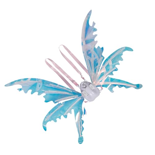 Cabilock Elektroflügel zurück Dekoration Rückendekoration für elektrischer Flügel für Frauen Schmetterling Kostüm Schmetterlingsflügel-Requisiten-Dekore Verkleide Dich Plastik Cabilock Elektroflügel zurück Dekoration Rückendekoration für elektrischer Flügel für Frauen Schmetterling Kostüm Schmetterlingsflügel-Requisiten-Dekore Verkleide Dich Plastik von Cabilock