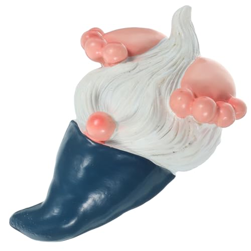 Cabilock Gnom-Ornament Wichteldekorationen für zu Hause GNOME-Statue im Freien bescherung Weihnachten präsente Weihnachten bastelset kleine gartenzwerge GNOME Dekorationsräumung Harz Blue von Cabilock