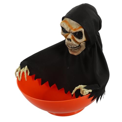 Cabilock Halloween Candy Dish mit Bewegungsaktiviertem Sound und Lichteffekt Leuchtender Skelett Bonbonschale Süßigkeitenschale für Halloween Deko Innen Außen Gruselige Tischdekoration Cabilock Halloween Candy Dish mit Bewegungsaktiviertem Sound und Lichteffekt Leuchtender Skelett Bonbonschale Süßigkeitenschale für Halloween Deko Innen Außen Gruselige Tischdekoration von Cabilock