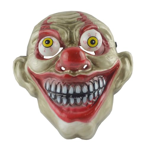 Cabilock Clown-Party-Maske kosmetische Masken halloween kostüm halloween costume Maskerade-Maske Streich-Clown-Maske Clown-Cosplay-Maske Grimasse Requisiten Augapfel von Cabilock