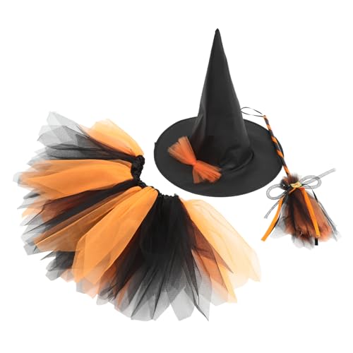 Cabilock Hexenkostüm Für Halloween Kinderkostüm Für Rollenspiele Bequemer Stoff Hautfreundlich Exquisites Design Für Halloween-bühnenauftritte Und Kinderpartys Cabilock Hexenkostüm Für Halloween Kinderkostüm Für Rollenspiele Bequemer Stoff Hautfreundlich Exquisites Design Für Halloween-bühnenauftritte Und Kinderpartys von Cabilock