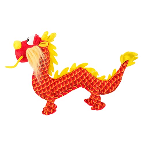 Cabilock Jahr des Drachen Plüschpuppe Kinder Dekor Drache Stofftier Kawaii Kinderspielzeug Dekoratives Kinderspielzeug Stofftiere Kinder Stofftier Kind Spielzeug Kinder Kinderspielzeug von Cabilock