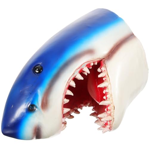 Cabilock Schmücken 24cm Statue Harz Shark Decor Garten Decor Einzigartige Shark Skulptur von Cabilock