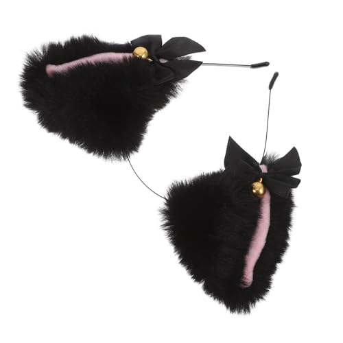 Cabilock Kopfschmuck Mit Schleifenohren Halloween-accessoires Stirnband Stirnbänder Mit Tierohren Tierohrenkostüm Tierische Stirnbänder Partyzubehör Cosplay-party Party-stirnbänder Eisen von Cabilock