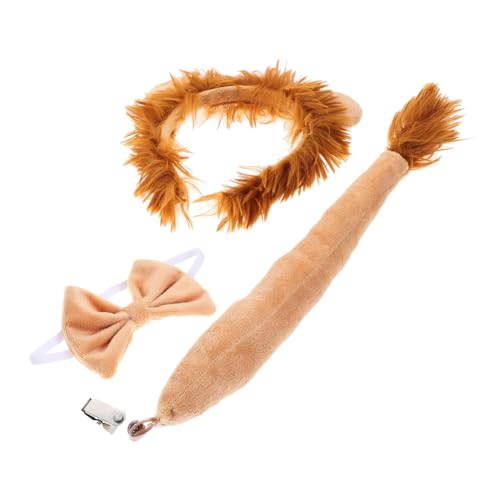 Cabilock Kostüm mit Ohren Haarreif Abnehmbarem und Schleife Niedliches Tier Cosplay Zubehör für Fasching Halloween Motto und Party Cabilock Kostüm mit Ohren Haarreif Abnehmbarem und Schleife Niedliches Tier Cosplay Zubehör für Fasching Halloween Motto und Party von Cabilock