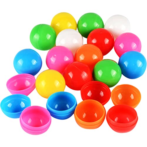 50PCS Balls Kugel Zum Aufschrauben Lotteriebälle Tombolabälle Mehrfarbige Bingobälle Ersatzpongbälle Leere Farbige Für Lotteriespielautomaten Auslosung Kugeln Kugel Zum Aufschrauben(3cm) von Cabilock