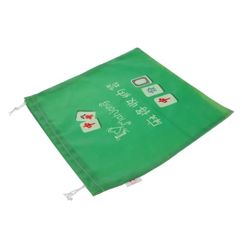 Cabilock Mahjong-Aufbewahrungstasche Mahjong-Organisatoren Mahjong-Rack-Taschen Mahjong Aufbewahrungsbeutel Mahjong Tasche Tragetasche die Einkaufstasche wiederverwendbarer Kordelzugbeutel von Cabilock