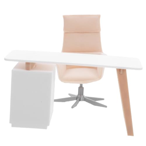 Cabilock Miniatur-bürospielzeug Set Mit Miniatur-tischen Und Stühlen Im Maßstab Für Puppenhausmöbel Und DIY-Dekoration Aus Robusten Materialien Gefertigt Für Cabilock Miniatur-bürospielzeug Set Mit Miniatur-tischen Und Stühlen Im Maßstab Für Puppenhausmöbel Und DIY-Dekoration Aus Robusten Materialien Gefertigt Für von Cabilock