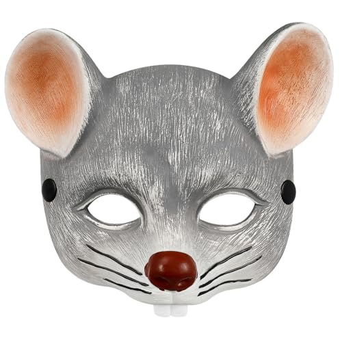 Cabilock Mausmaske Karneval Maske Leichtes PU Schaumstoffdesign Halloween Kostüm Party Zubehör für Erwachsene und Kreative Tiergesichtsmaske für Maskenbälle und Cosplay Cabilock Mausmaske Karneval Maske Leichtes PU Schaumstoffdesign Halloween Kostüm Party Zubehör für Erwachsene und Kreative Tiergesichtsmaske für Maskenbälle und Cosplay von Cabilock