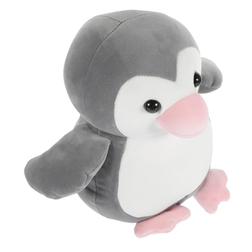 Cabilock Pinguinkissen Plüsch Pinguin Stofftier Pinguin-plüschtier Pinguin-Spielzeug Zeichentricktiere Spielzeug Pinguin Plüsch Kuscheltiere Ausgestopfter Pinguin Pp Baumwolle Grey von Cabilock