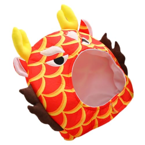 Cabilock Plüsch Drachenkopf Hut Karneval Cosplay Kopfbedeckung Lustige Dragon Head Form Fotorequisite Partyhut für Erwachsene Geschenkidee für Kostüm und Aufführung Cabilock Plüsch Drachenkopf Hut Karneval Cosplay Kopfbedeckung Lustige Dragon Head Form Fotorequisite Partyhut für Erwachsene Geschenkidee für Kostüm und Aufführung von Cabilock