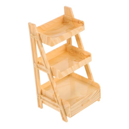 Cabilock Puppenhaus Miniatur Regal Aufbewahrung und Anzeige Vielseitiges Miniatur Möbel Stilvoller Blumenständer und Lagerregal Geeignet für Puppenhaus Dekoration und Sammlerstücke Cabilock Puppenhaus Miniatur Regal Aufbewahrung und Anzeige Vielseitiges Miniatur Möbel Stilvoller Blumenständer und Lagerregal Geeignet für Puppenhaus Dekoration und Sammlerstücke von Cabilock