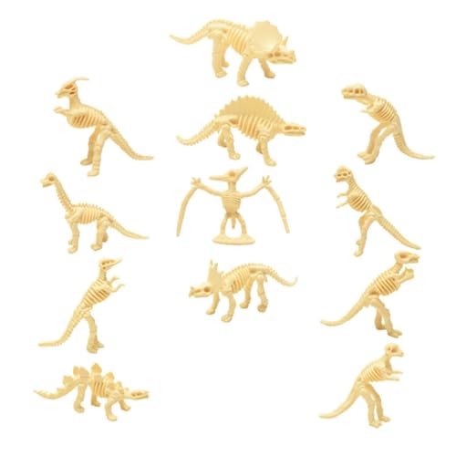 Cabilock Realistische Dinosaurier Skelett Modelle Lernspielzeug Für Dekorative Dinosaurier Ornamente Zufälligem Stil Pädagogisches Für Dino Fans von Cabilock