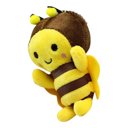 Cabilock Plüsch Bienenanhänger Mini Bienen Stofftier Bienenornament Kleine Bienen Für Party Geschenke Und Bastelarbeiten Plüsch Stofftier Cabilock Plüsch Bienenanhänger Mini Bienen Stofftier Bienenornament Kleine Bienen Für Party Geschenke Und Bastelarbeiten Plüsch Stofftier von Cabilock