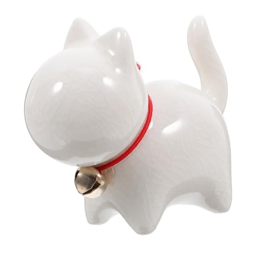 Cabilock Teehaustier Kätzchen Ornamente Kätzchenfiguren Tierstatuen Kleine Katzen Kätzchen Skulptur Katzen Kuchenaufsatz Kätzchen Modell Kätzchen Cupcake Aufsatz von Cabilock