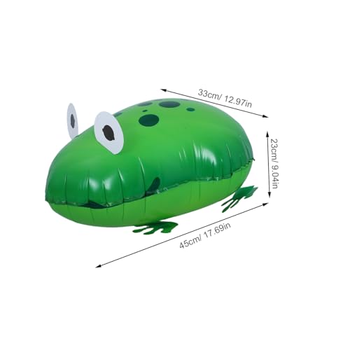 Cabilock Tierische Geburtstagsparty Dekorationen Animierter Froschballon Tierballons Für Tiergeburtstagsballons Dekorationen Kinderparty Ballons Folienballon Lauflernhilfen Cabilock Tierische Geburtstagsparty Dekorationen Animierter Froschballon Tierballons Für Tiergeburtstagsballons Dekorationen Kinderparty Ballons Folienballon Lauflernhilfen von Cabilock