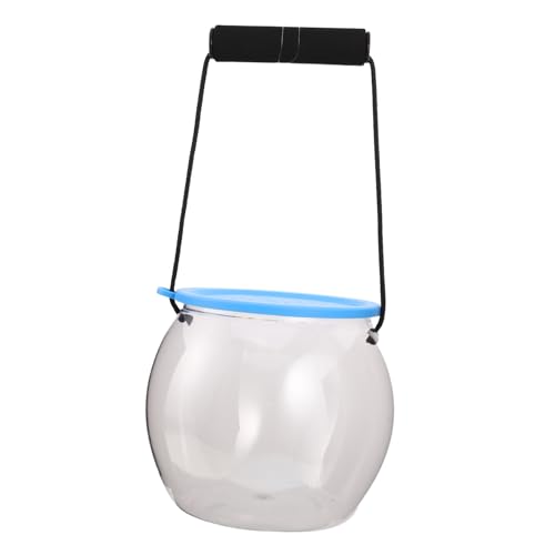 Cabilock Transparenter Kunststoff Angelkübel mit Deckel und Griff Tragbarer Resistenter Eimer für Kleine Meerestiere Geräumig Kompakt und Robust für Strand und Outdoor Aktivitäten Cabilock Transparenter Kunststoff Angelkübel mit Deckel und Griff Tragbarer Resistenter Eimer für Kleine Meerestiere Geräumig Kompakt und Robust für Strand und Outdoor Aktivitäten von Cabilock