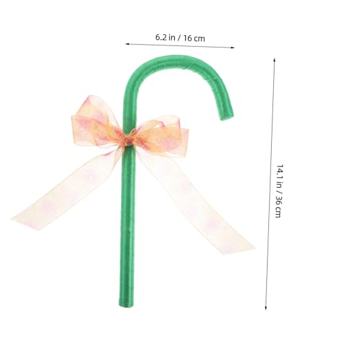 Cabilock Tanzende Krücke Prop Mit Bogen Dekorative Cosplay Requisite Für Aufführungen Weihnachtsrequisit Kostüm Accessoire Cabilock Tanzende Krücke Prop Mit Bogen Dekorative Cosplay Requisite Für Aufführungen Weihnachtsrequisit Kostüm Accessoire von Cabilock