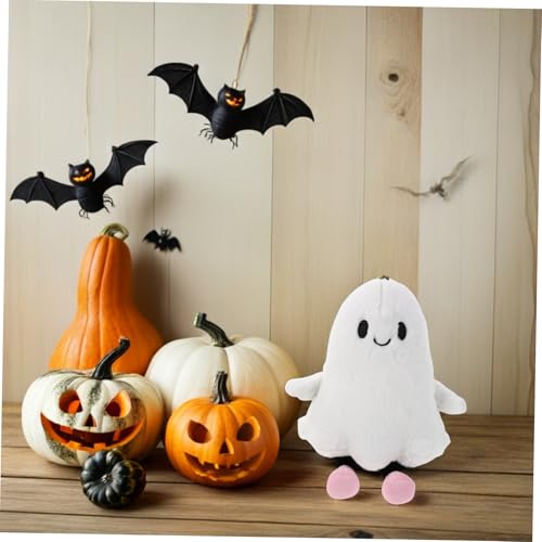 Cabilock Weißes Geister Plüschkissen Plüsch Geisterspielzeug Geister Stofftier Weißes Geisterspielzeug Bett Geisterdekor Plüschtiere Halloween Plüsch Cabilock Weißes Geister Plüschkissen Plüsch Geisterspielzeug Geister Stofftier Weißes Geisterspielzeug Bett Geisterdekor Plüschtiere Halloween Plüsch von Cabilock