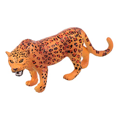 Cabilock Wildlife Decor Leopard Modell Pädagogisches Tier Spielzeug Simulation Leopard Spielzeug Material Jungen Und Mädchen von Cabilock