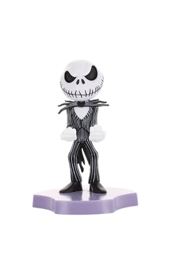 Cable Guys Holdem – The Nightmare Before Christmas Jack Skellington Sammlerobjekt, kleines Tech-Zubehör und Handyhalter (iPhone, Samsung, Ohrhörer, Kopfhörer) von Cableguys