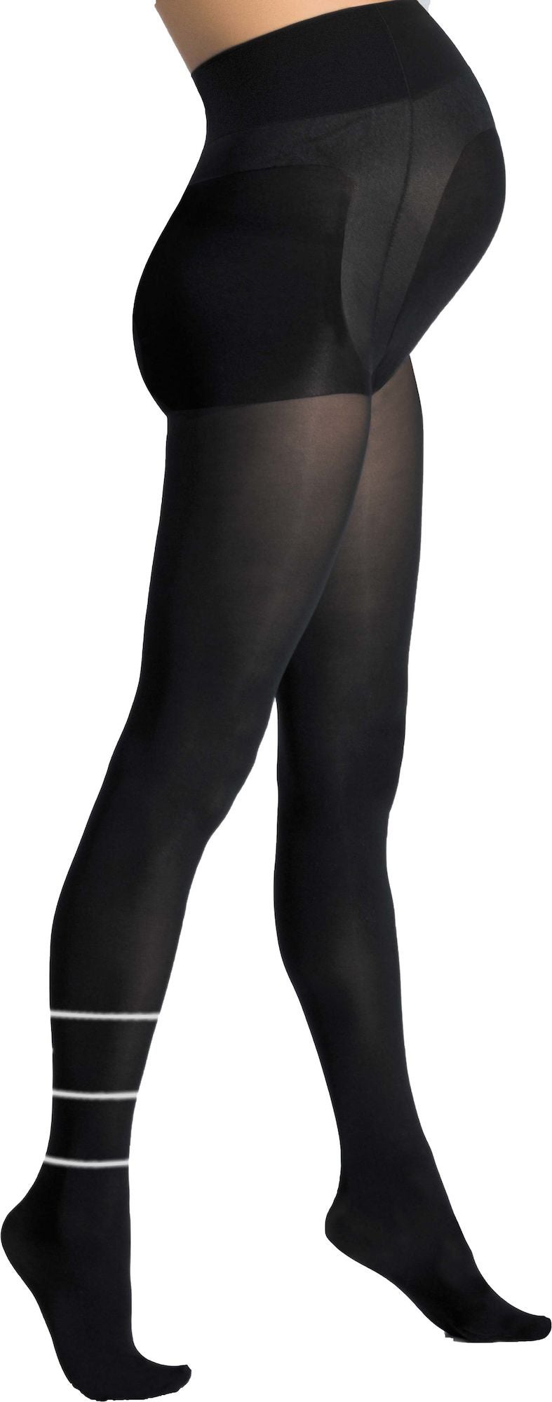 Cache Coeur ACTIV'SOFT Tights, Black L von Cache Coeur