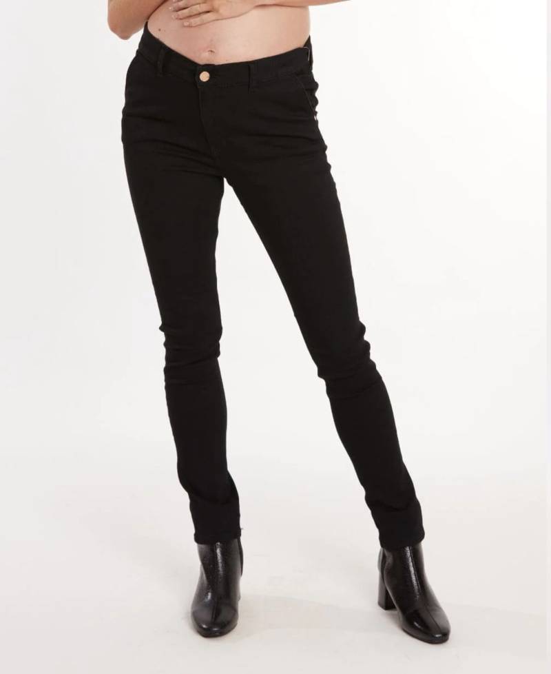 Cache Coeur Sharon Umstandsjeans, Black Regular, S von Cache Coeur