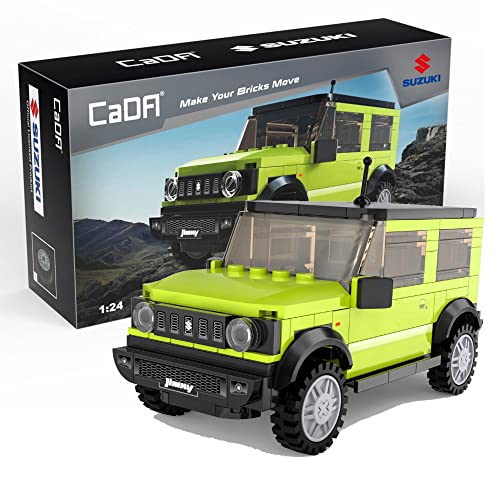 CaDA C55023W Blocks Fahrzeug Suzuki Jimny 1:24 192 Stück von DQB DeQUBE