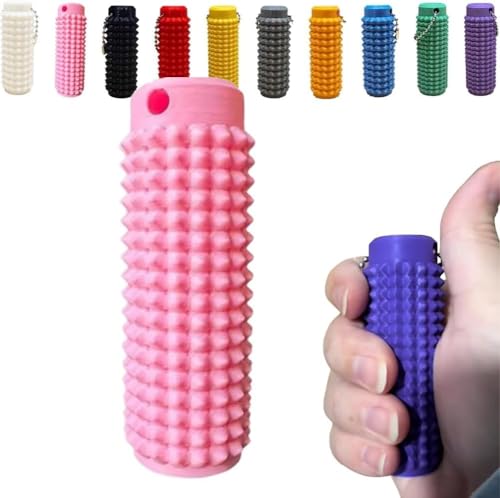 Spiky-Grippie-Stim Schlüsselanhänger, Angstlinderung, Schmerzen, Stim, Bumpy, Fidget-Schlüsselanhänger, Stress, ADHS, tragbarer Mini-Roller, Massage-Schlüsselanhänger, beruhigender Schlüsselanhänger, von Caduola