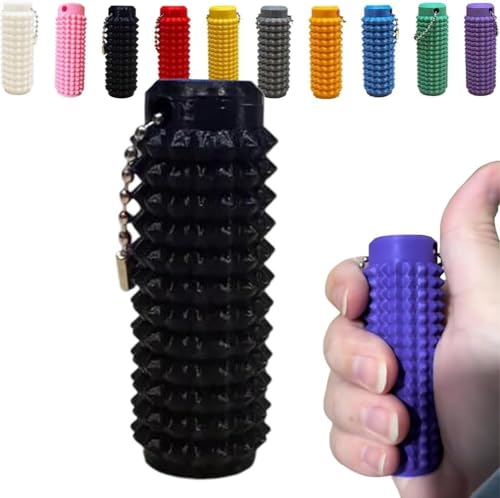 Spiky-Grippie-Stim Schlüsselanhänger, Angstlinderung, Schmerzen, Stim, Bumpy, Fidget-Schlüsselanhänger, Stress, ADHS, tragbarer Mini-Roller, Massage-Schlüsselanhänger, beruhigender Schlüsselanhänger, von Caduola