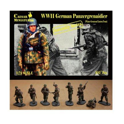 Caesar Miniatures CM7714 - German Panzergrenaidier (Winter Greatcoat) von Caesar Miniatures