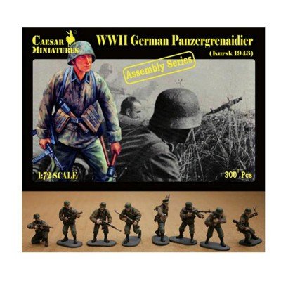 Caesar Miniatures CM7715 - German Panzergrenaidier (Kursk 1943) von Caesar Miniatures