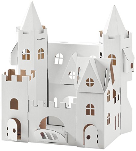 CALAFANT D 3502X Bastel-Set Märchenschloss mit Spielfiguren von Calafant