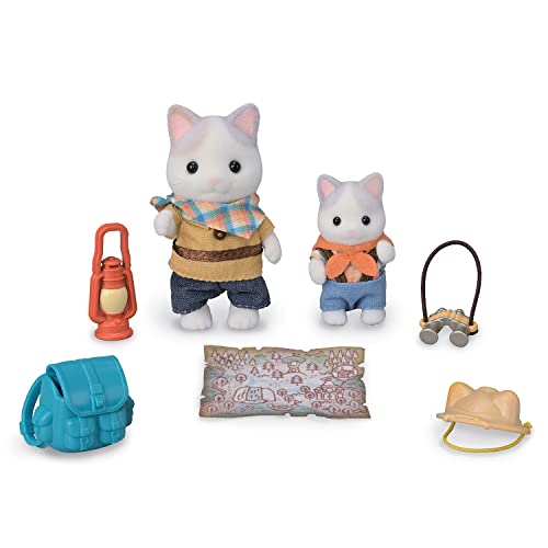 Calico Critters Spannendes Erkundungsset - Latte Cat Brother & Baby von Calico Critters