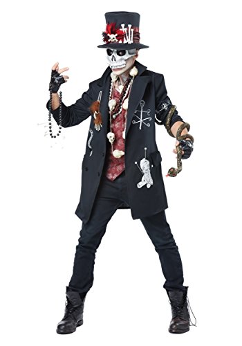 Adult Voodoo Dude Fancy Dress Costume Small von California Costumes