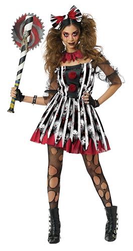 California Costumes Damen Savage Clown, Schwarz/Weiß/Rot, Größe XL California Costumes Damen Savage Clown, Schwarz/Weiß/Rot, Größe XL von California Costumes