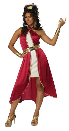 California Costumes Griechische Prinzessin für Damen, Größe S, rot/cremeweiß, S California Costumes Griechische Prinzessin für Damen, Größe S, rot/cremeweiß, S von California Costumes