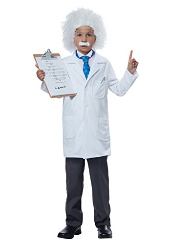 California Costumes Kostüm für Kinder, weltberühmter Physiker, weiß, Größe M California Costumes Kostüm für Kinder, weltberühmter Physiker, weiß, Größe M von California Costumes