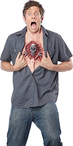 California Costumes Men's Parasite Chest, Flesh/red, One Size von California Costumes