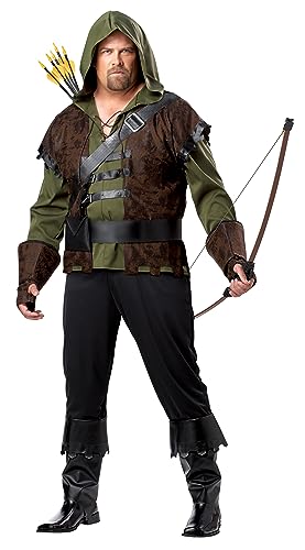 California Costumes Übergröße Robin Hood Kostüm, braun, XX-Large California Costumes Übergröße Robin Hood Kostüm, braun, XX-Large von California Costumes