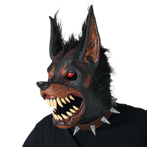 California Costumes Unisex Hell Hound Ani-Motion Mask Halloween Fancy Dress Accessory von California Costumes